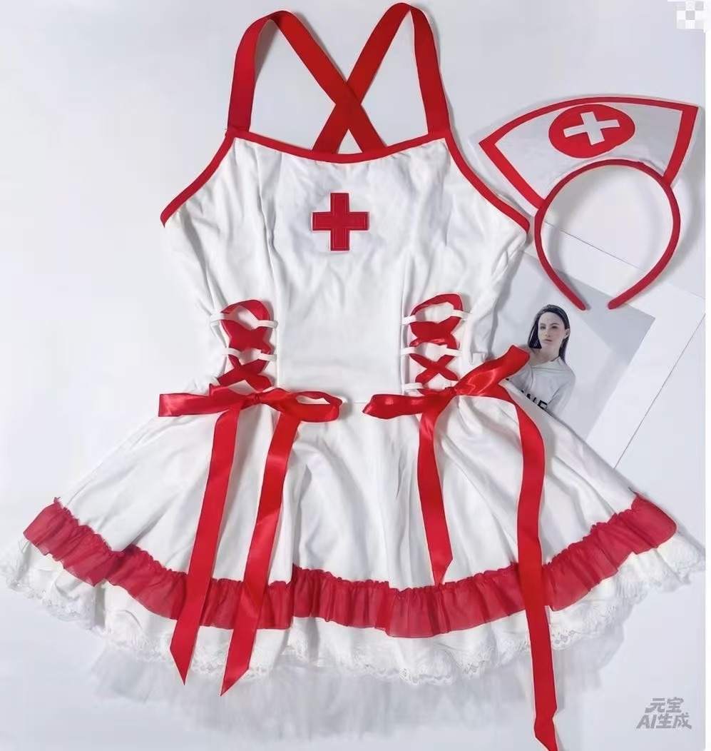 Baby Nursery Hospital - Sexy Performance Wear Uniform Lingerie Nurse