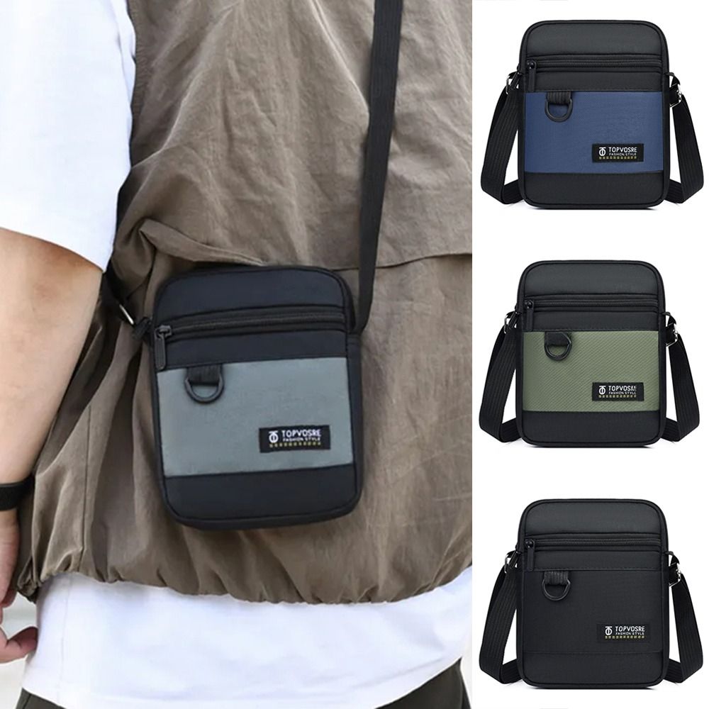Storage Basket Fabric - New Oxford Cloth Men Shoulder Bag