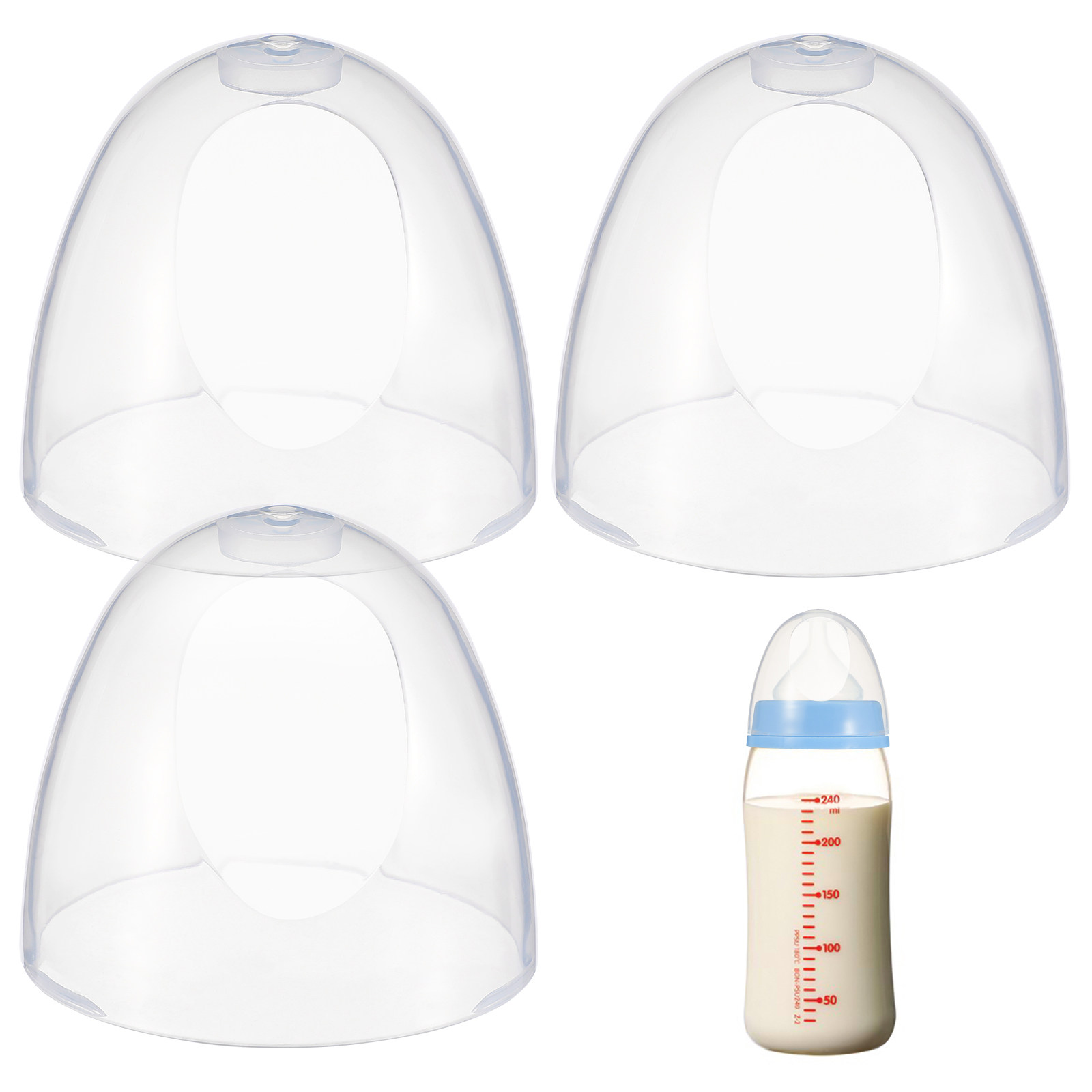 Baby Nursery Hospital - Replacement Plastic Baby Bottle Caps Leak
