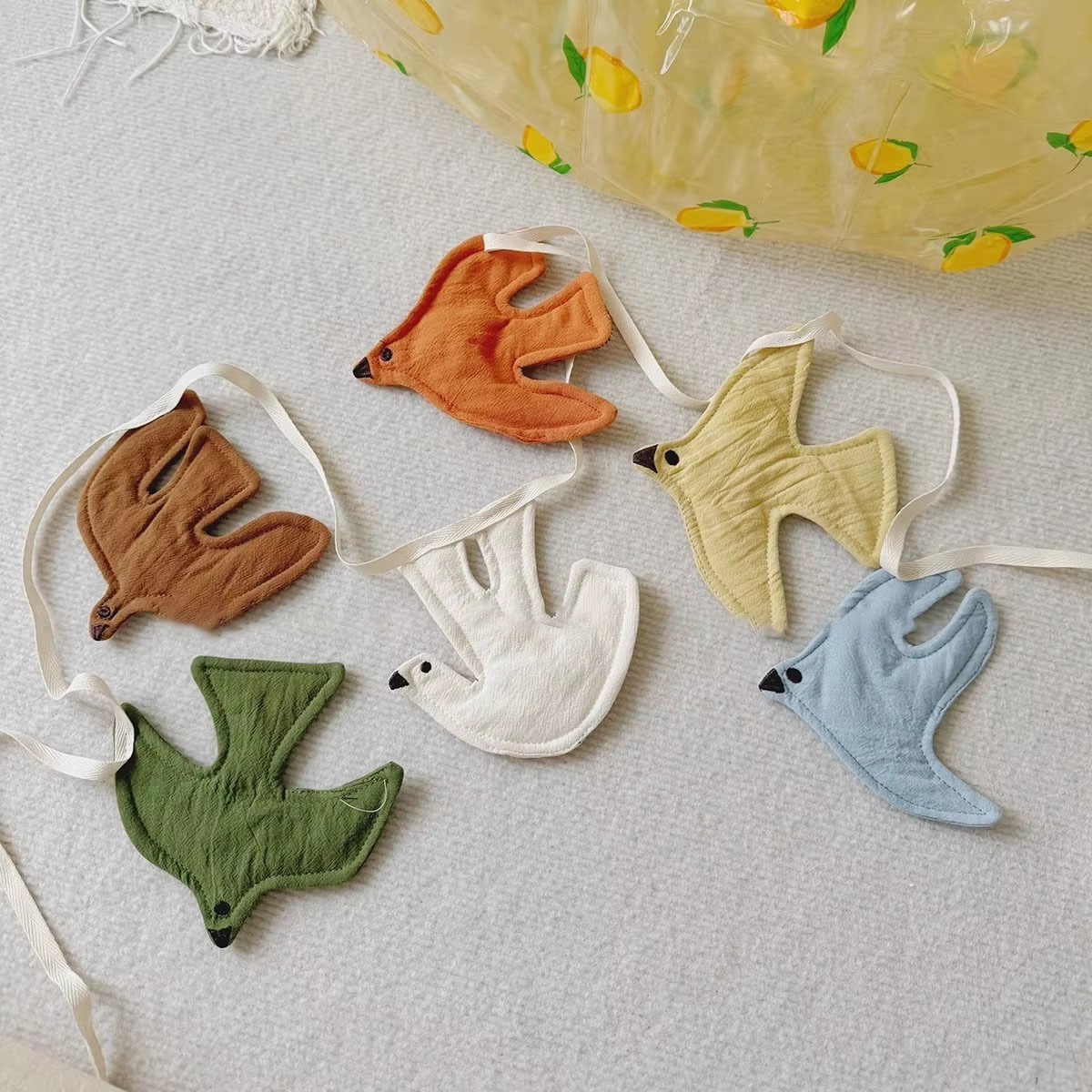 Baby Nursery Home - Kids Room Nursery Fabric Bunting Bird