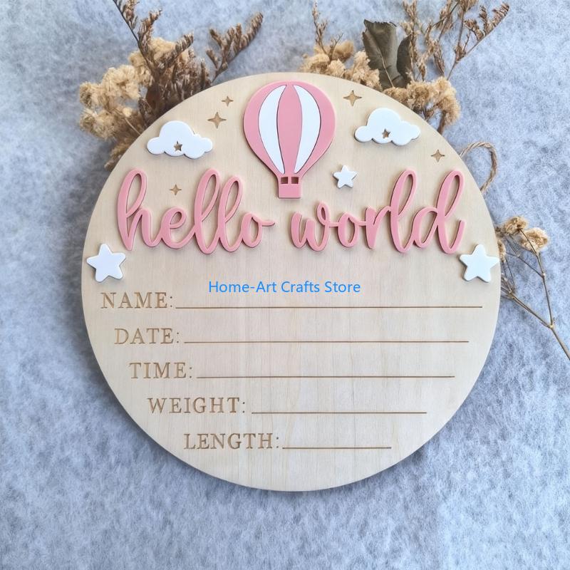 Y3NA Customizable Baby Birth K - огляд і ціна Baby Nursery Keepsake