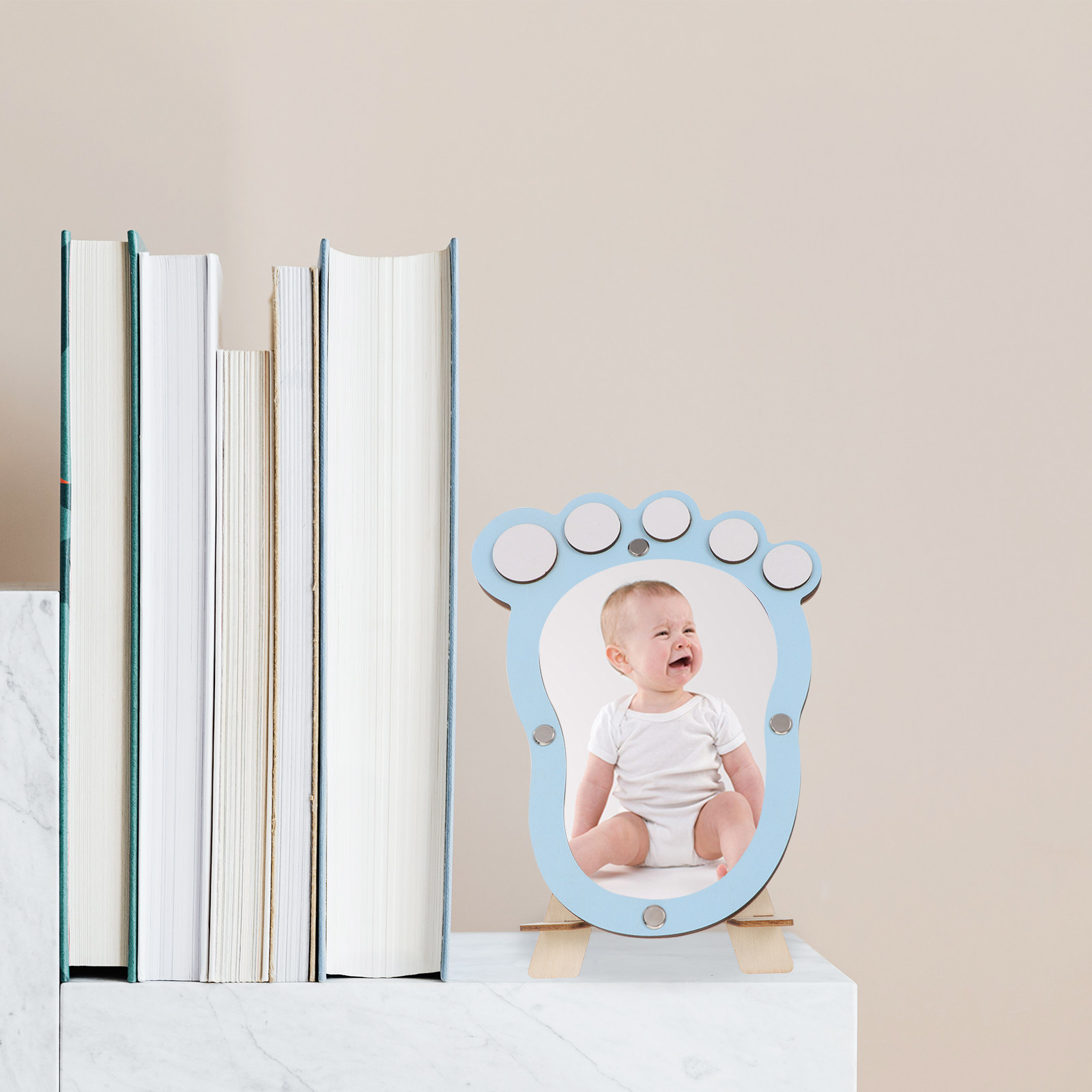 1Pcs Baby Growth Footprint Pho - огляд і ціна Baby Nursery Keepsake