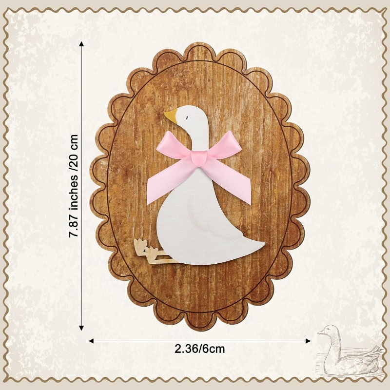 Whimsical Vintage Wooden Goose - огляд і ціна Baby Nursery Vintage Decor