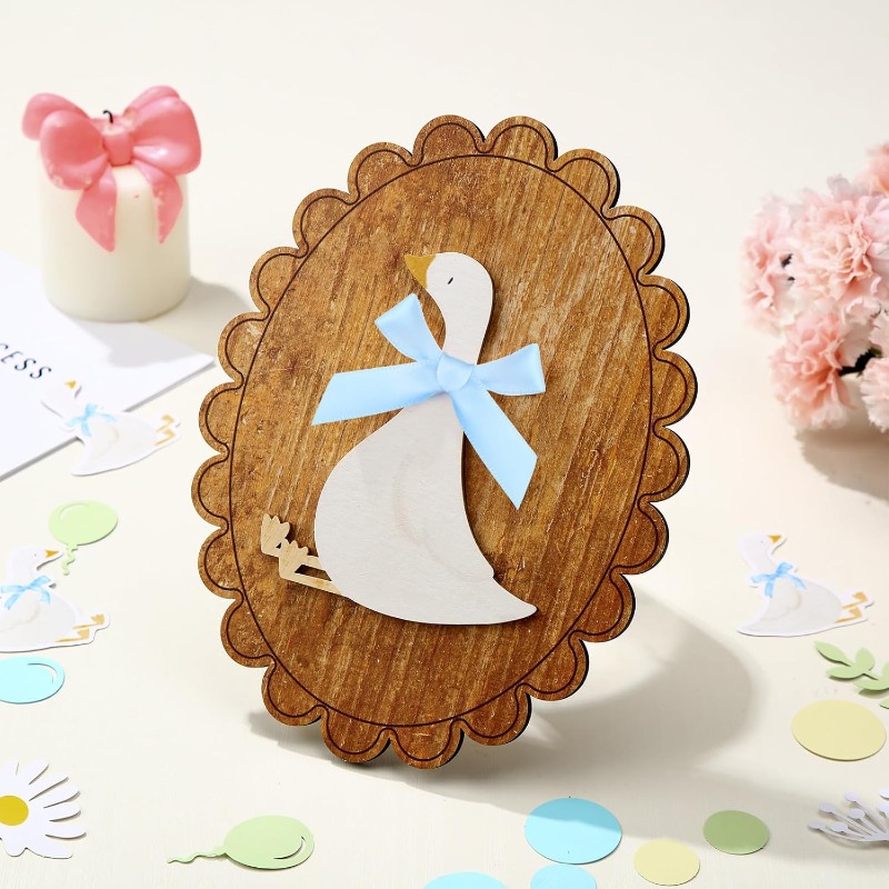 Whimsical Vintage Wooden Goose - огляд і ціна Baby Nursery Vintage Decor