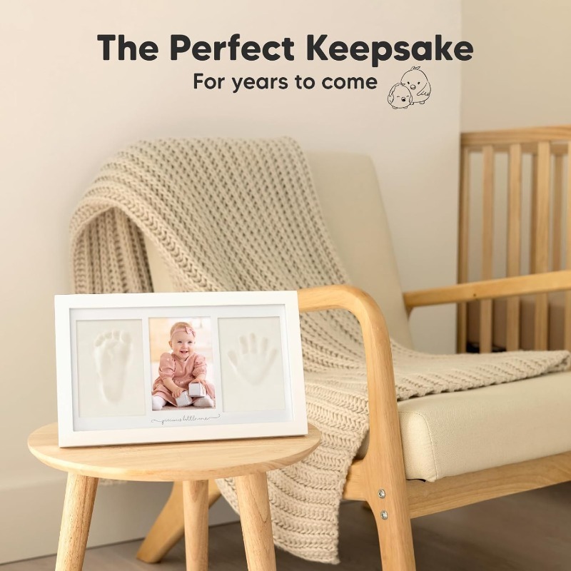 Baby Handprint Footprint Clay  - огляд і ціна Baby Nursery Keepsake