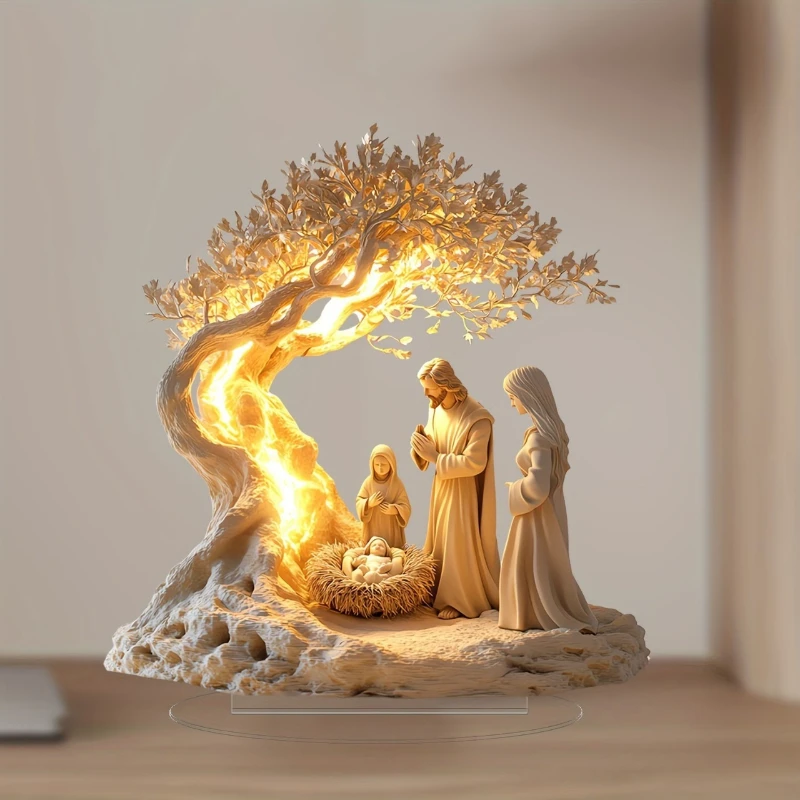 Acrylic Tree of Life Desk Deco - огляд і ціна Baby Nursery Home
