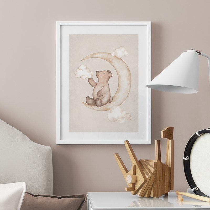 Bear Fox Bunny Hot Air Balloon - огляд і ціна Baby Nursery Hot Air Balloon