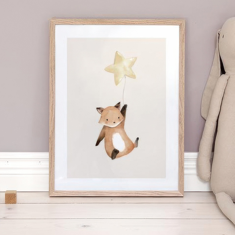 Bear Fox Bunny Hot Air Balloon - огляд і ціна Baby Nursery Hot Air Balloon