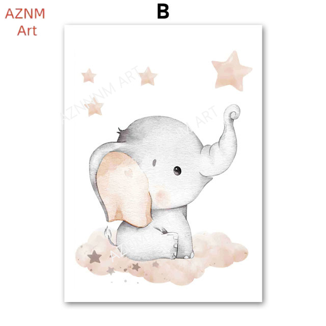 Elephant Balloon Rainbow Moon  - огляд і ціна Baby Nursery Home