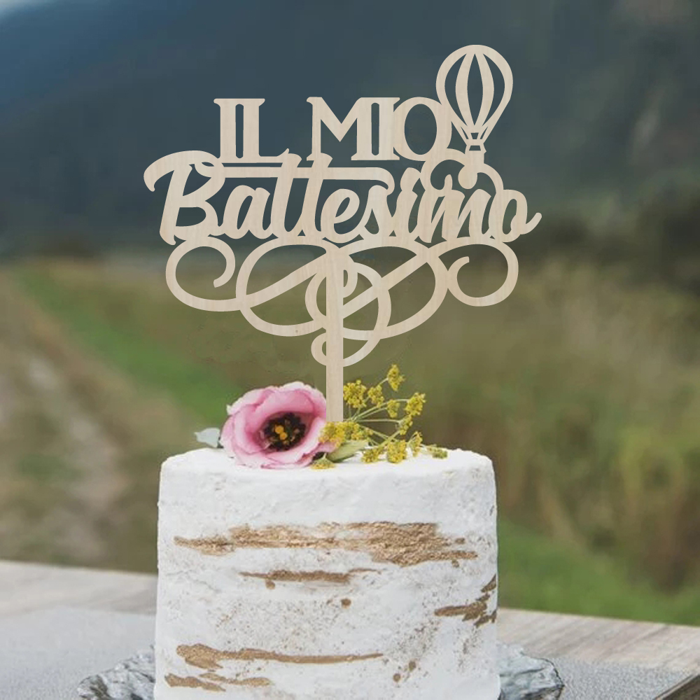 Il Mio Battesimo Cake Topper I - огляд і ціна Baby Nursery Hot Air Balloon