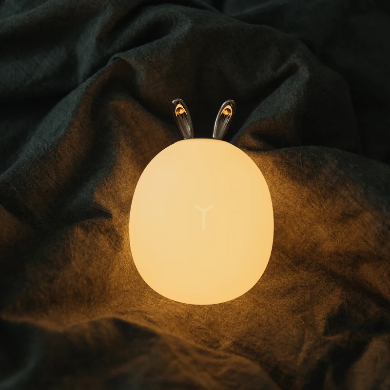 Led Carton Deer Rabbit Silicon - огляд і ціна Baby Nursery Lamp