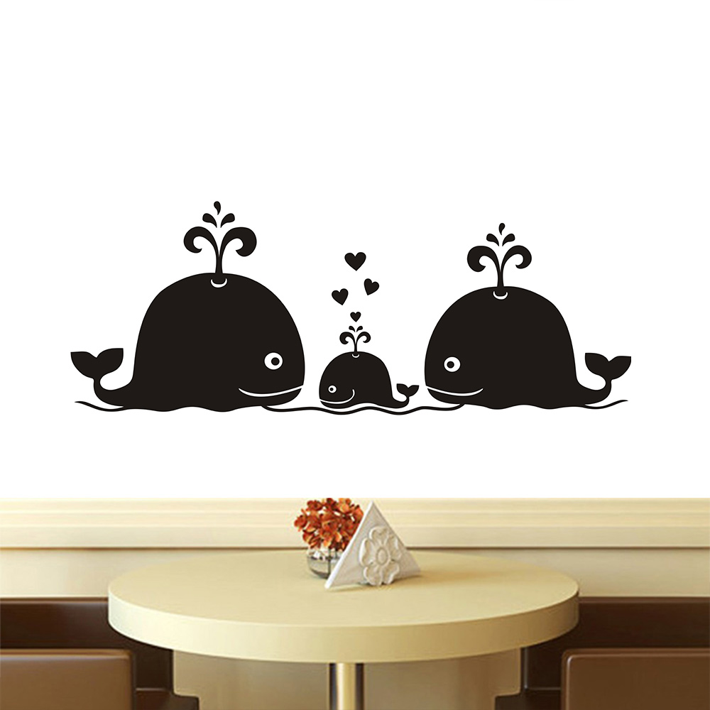 New Cute Whale Hearts Family W - огляд і ціна Baby Nursery Vintage Decor