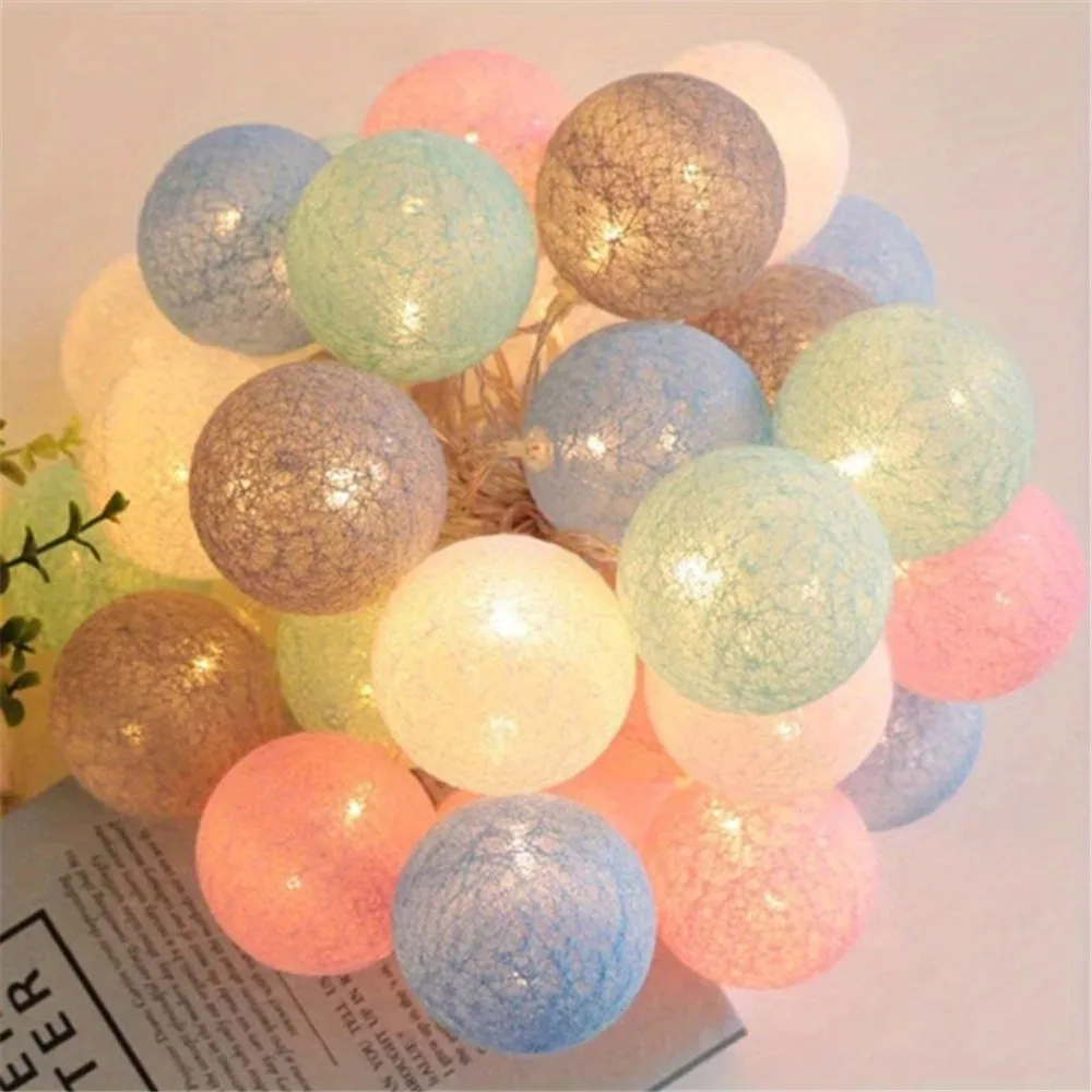 Halloween Cotton Garland Balls - огляд і ціна Baby Nursery Lamp