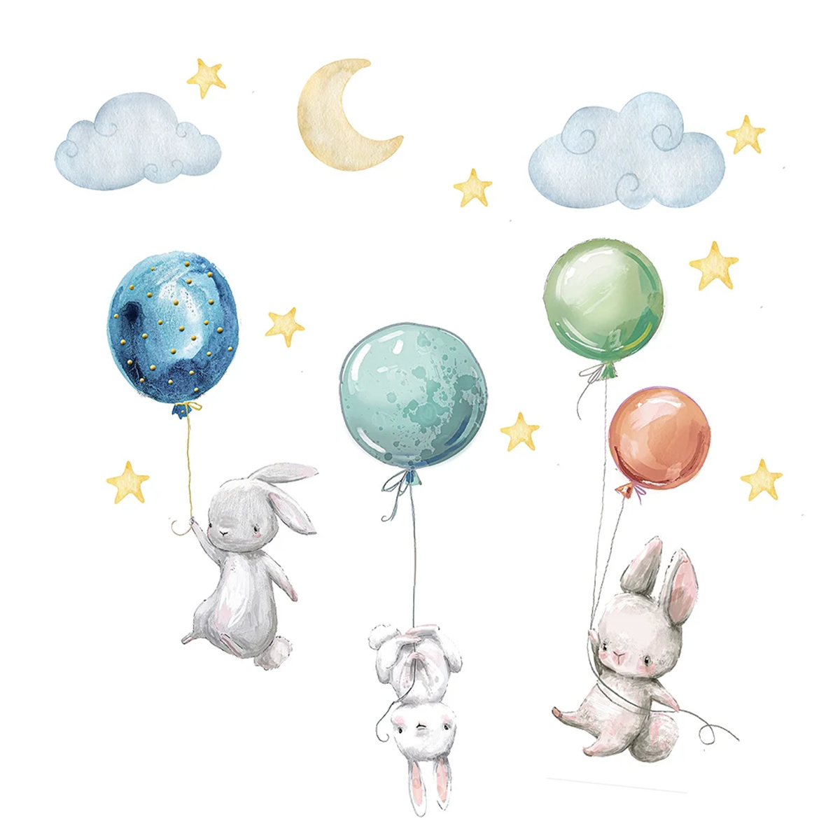 Cartoon Hot Air Balloon Animal - огляд і ціна Baby Nursery Hot Air Balloon