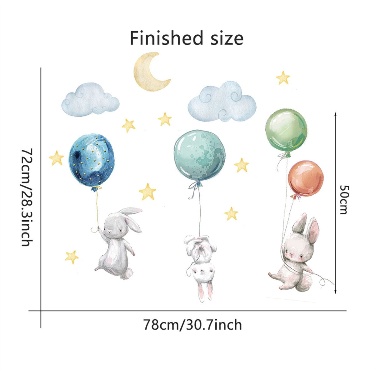 Cartoon Hot Air Balloon Animal - огляд і ціна Baby Nursery Hot Air Balloon