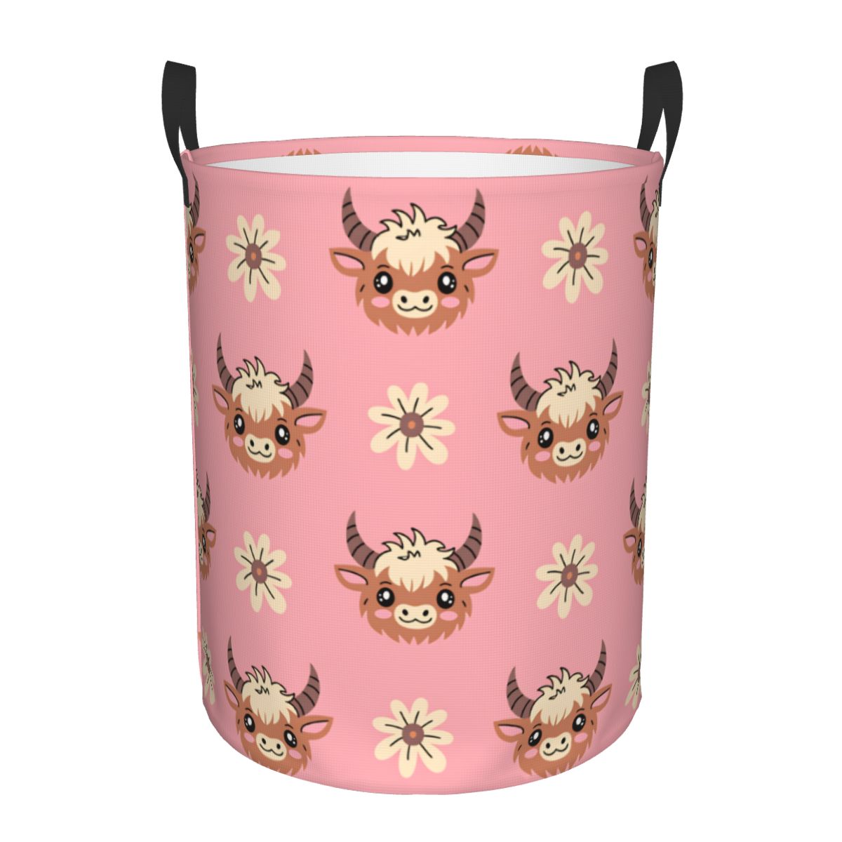 Cute Baby Highland Cows Laundr - огляд і ціна Baby Nursery Laundry Basket