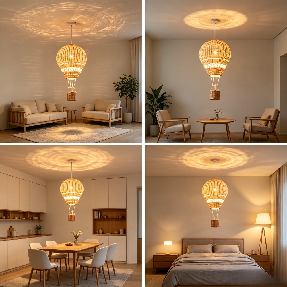 Hot Air Balloon Chandeliers LE - огляд і ціна Baby Nursery Hot Air Balloon
