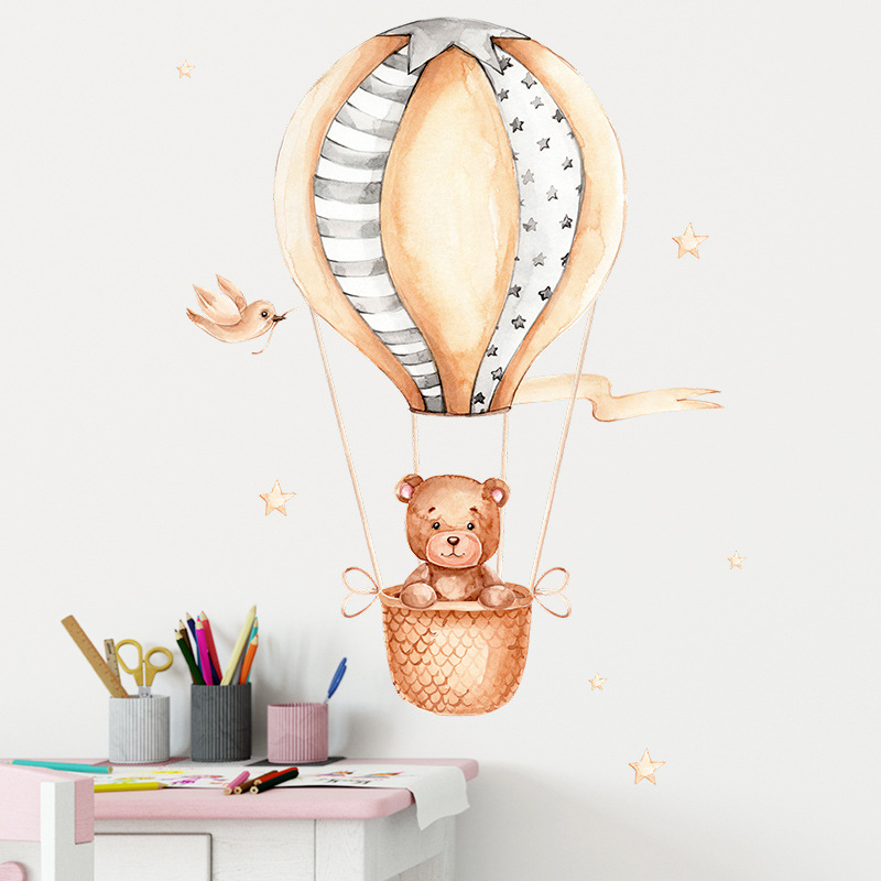 Little Bear Hot Air Balloon Wa - огляд і ціна Baby Nursery Hot Air Balloon