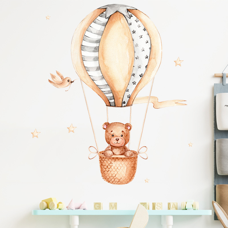 Little Bear Hot Air Balloon Wa - огляд і ціна Baby Nursery Hot Air Balloon