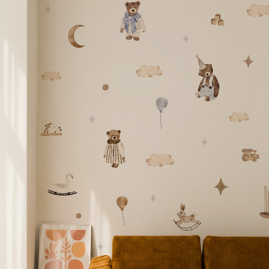 Boho Wall Stickers Vintage Cut - огляд і ціна Baby Nursery Vintage Decor