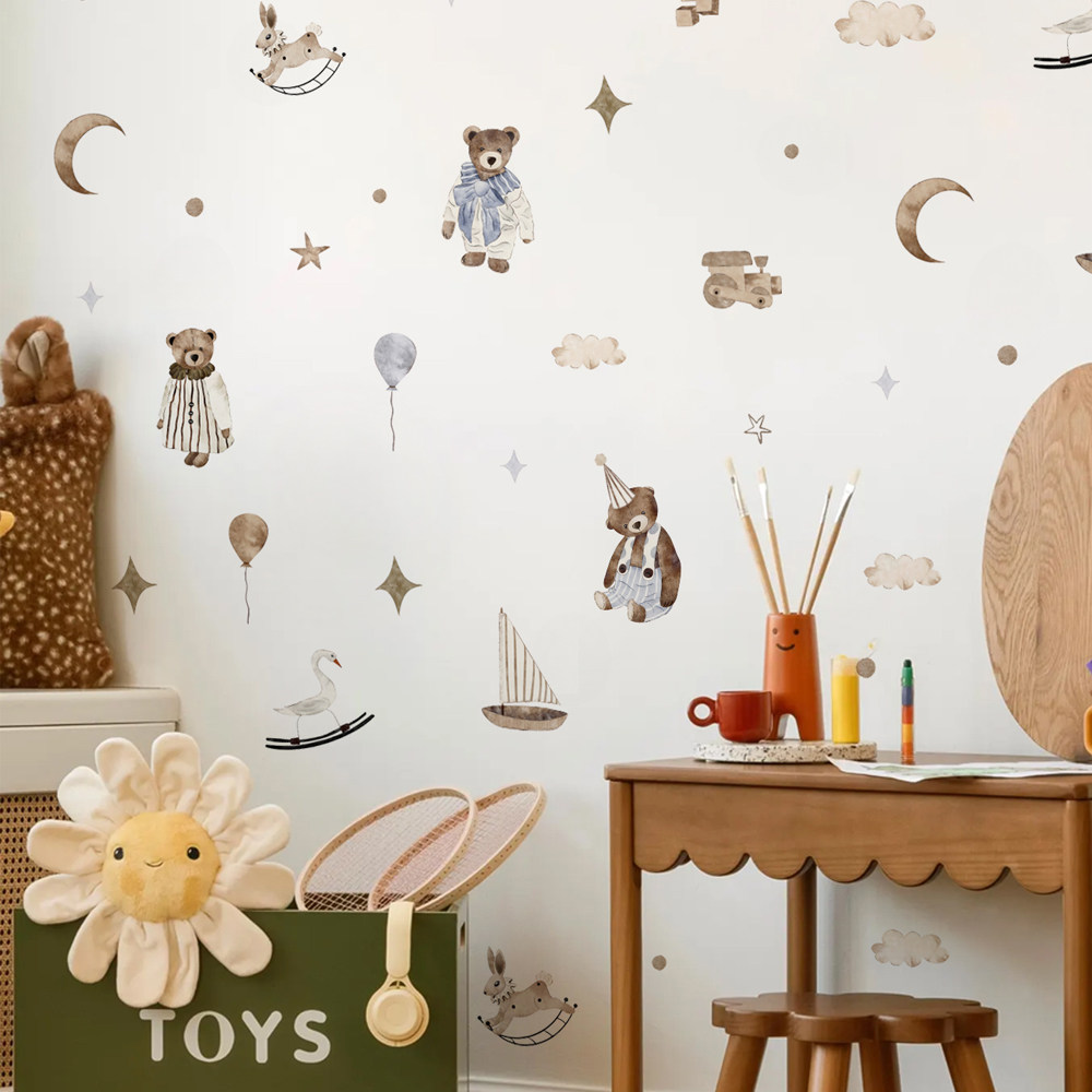 Boho Wall Stickers Vintage Cut - огляд і ціна Baby Nursery Vintage Decor