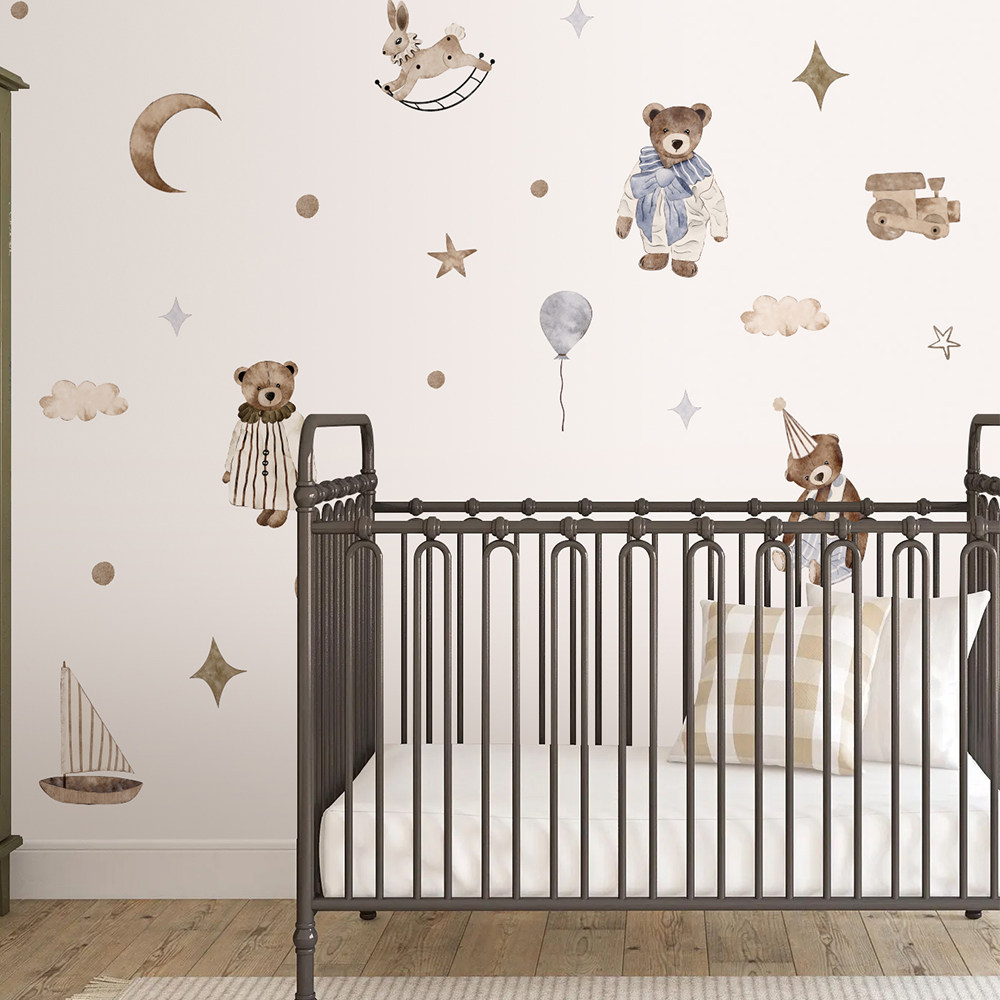 Boho Wall Stickers Vintage Cut - огляд і ціна Baby Nursery Vintage Decor