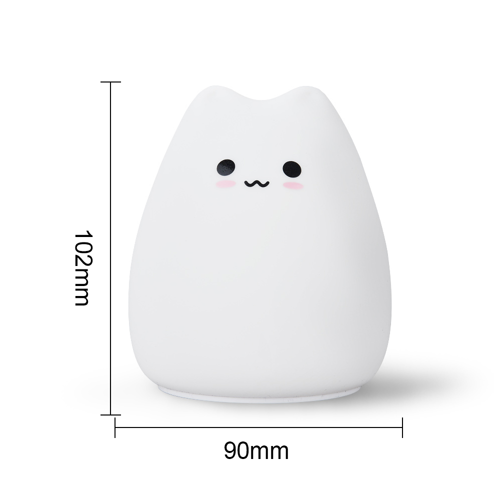 Cute Cat Night Light For Baby  - огляд і ціна Baby Nursery Lamp