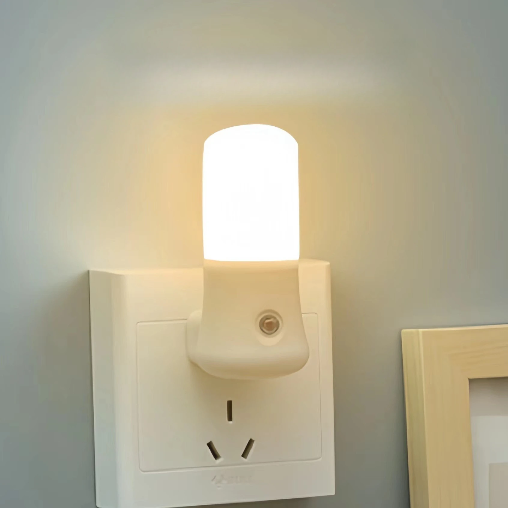 LED Night Light  White EU /USP - огляд і ціна Baby Nursery Lamp
