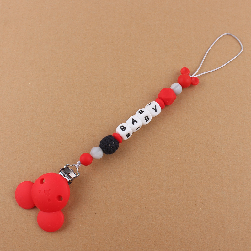 Baby Pacifier Clips Holder Sil - огляд і ціна Baby Nursery Hospital