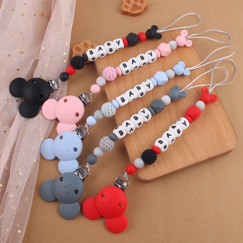 Baby Pacifier Clips Holder Sil - огляд і ціна Baby Nursery Hospital