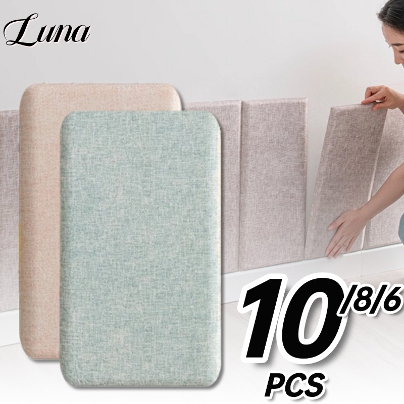 Linen Fabric 3D Wall Sticker U - огляд і ціна Baby Nursery Wall Mural
