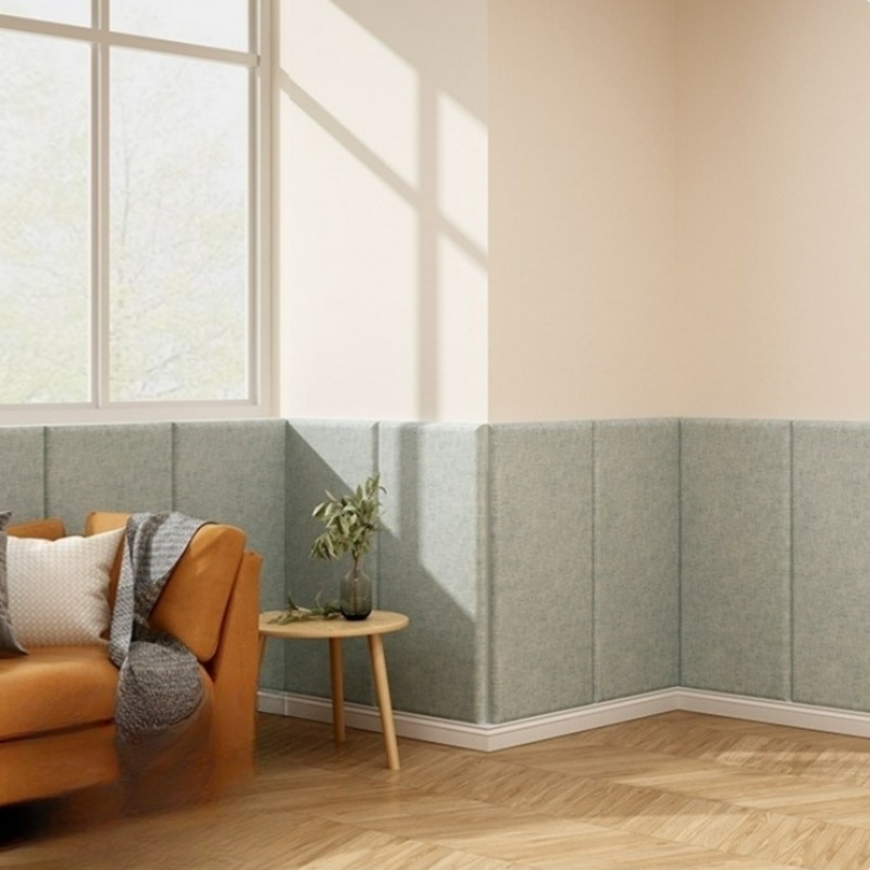 Linen Fabric 3D Wall Sticker U - огляд і ціна Baby Nursery Wall Mural
