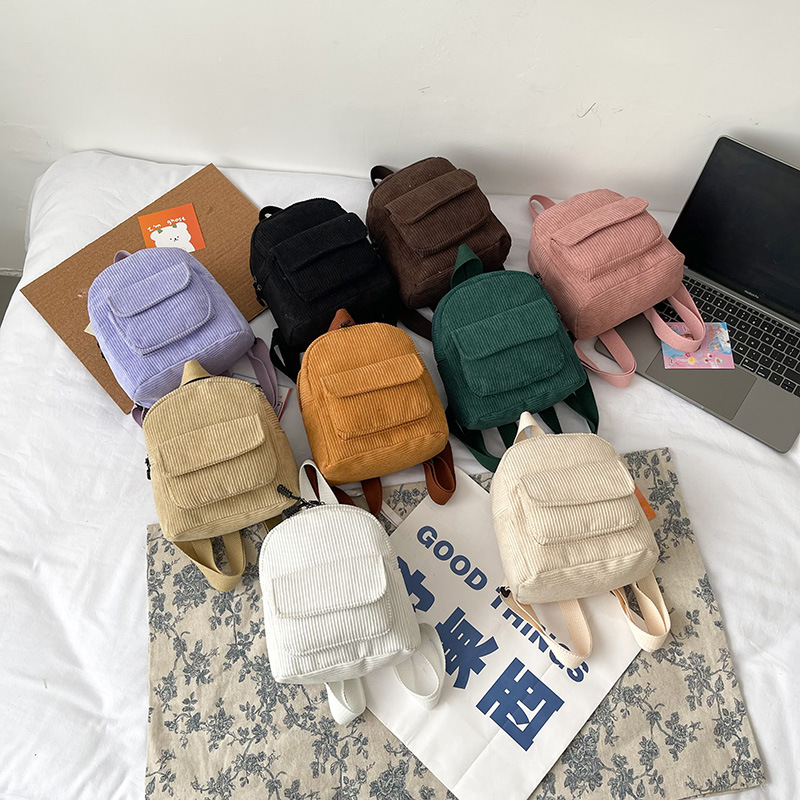 New Women's Corduroy Backpack  - огляд і ціна Baby Nursery Backpack