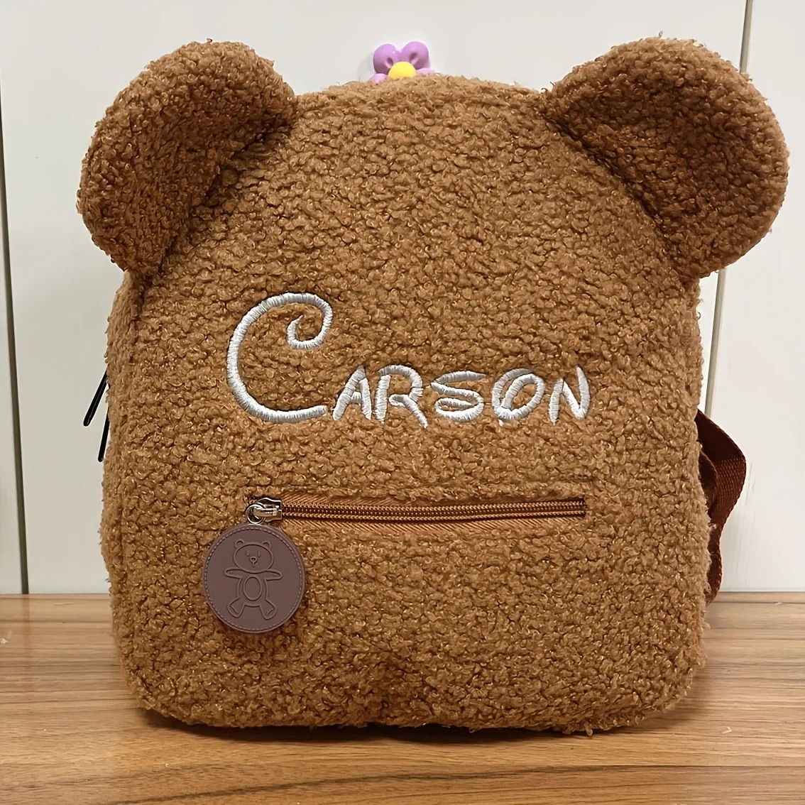 Cute Bear Plush Backpack for K - огляд і ціна Baby Nursery Backpack