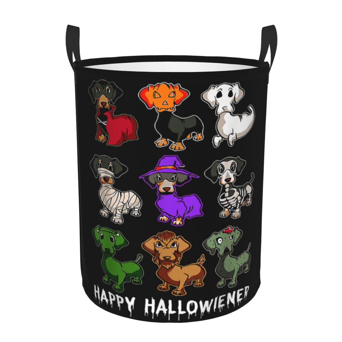 Happy Hallowiener Funny Dachsh - огляд і ціна Baby Nursery Laundry Basket