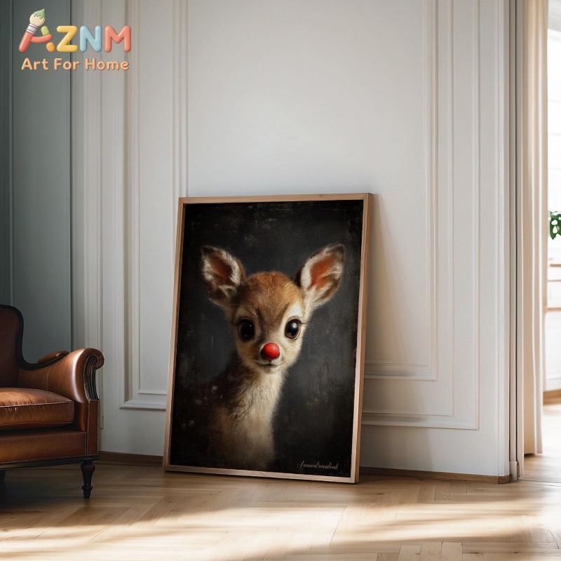 Unframed Canvas Wall Art Cute  - огляд і ціна Baby Nursery Vintage Decor