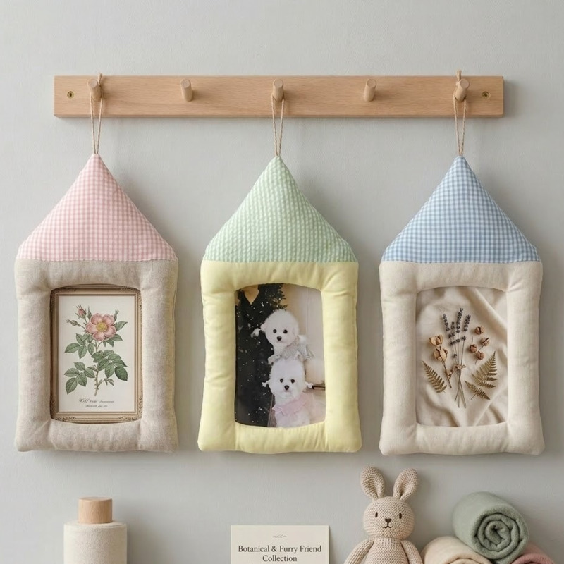 Fabric Photo Frame Minimalist  - огляд і ціна Baby Nursery Keepsake