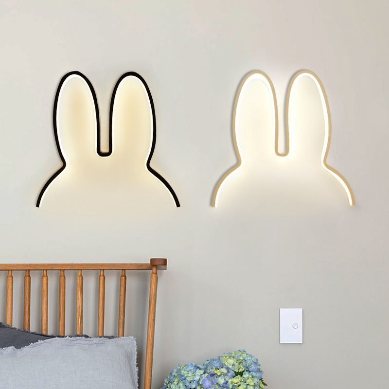 Cute Led Rabbit Wall Lights US - огляд і ціна Baby Nursery Lamp