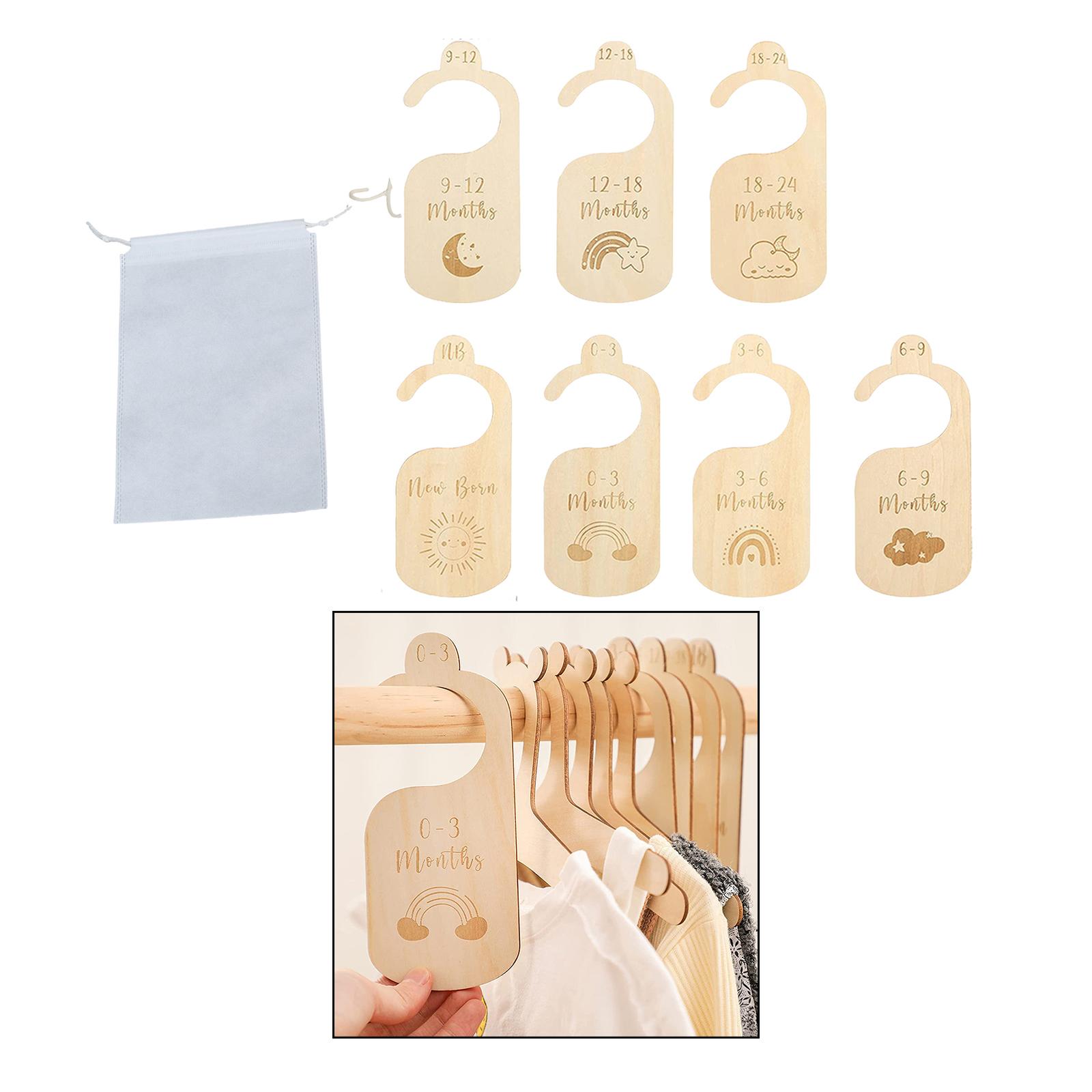 7x Baby Clothes Size Hanger Or - огляд і ціна Baby Nursery Age