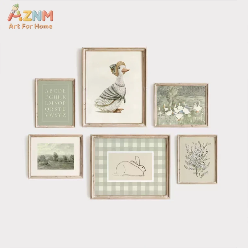 AZNM Vintage Peter Rabbit Jemi - огляд і ціна Baby Nursery Vintage Decor