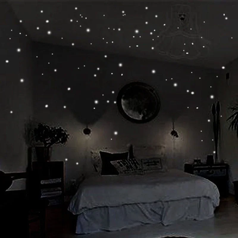 407pcs Luminous Wall Stickers  - огляд і ціна Baby Nursery Wall Mural