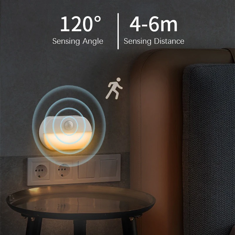 LED Human Body Sensing Night L - огляд і ціна Baby Nursery Lamp