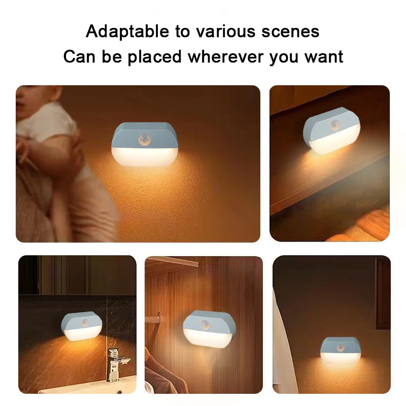 LED Human Body Sensing Night L - огляд і ціна Baby Nursery Lamp