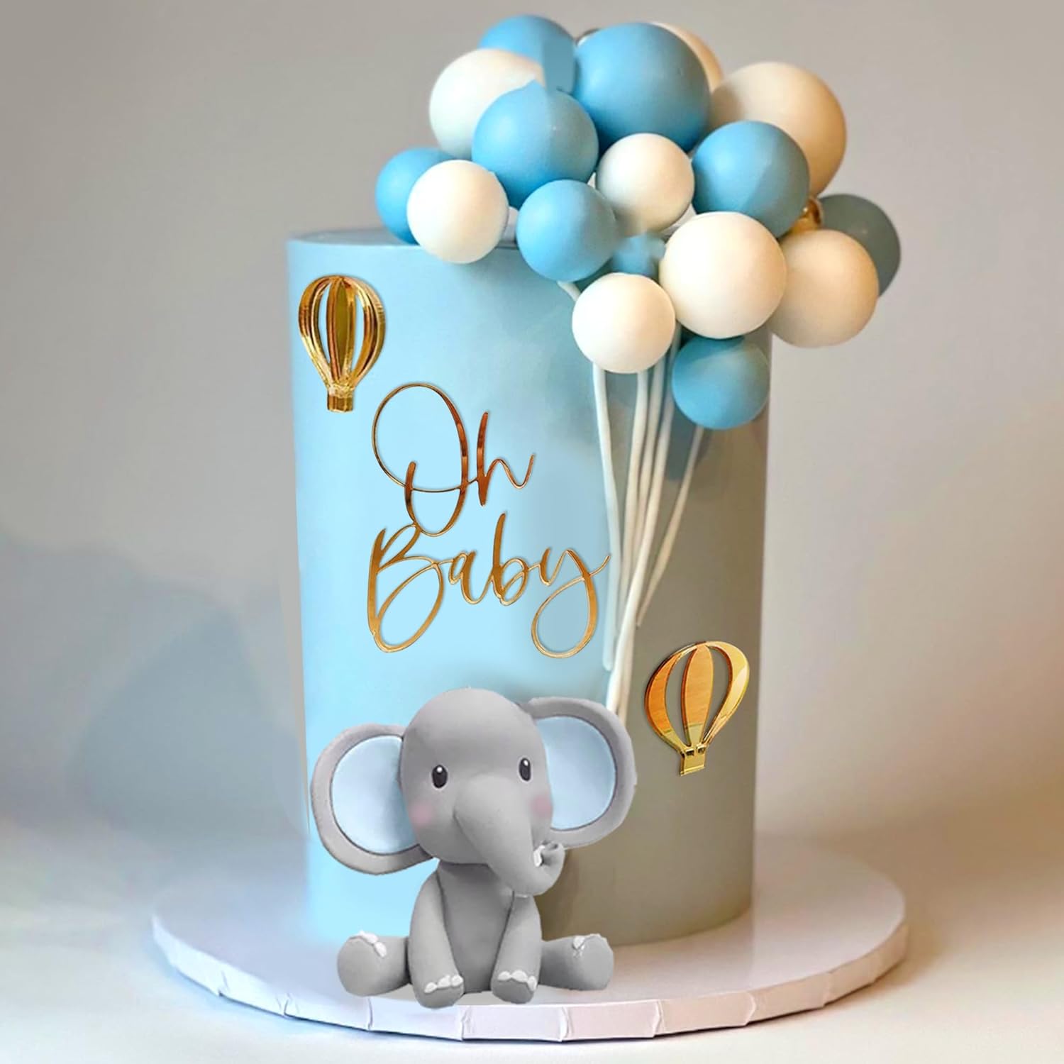 Elephant Cake Decoration with  - огляд і ціна Baby Nursery Hot Air Balloon