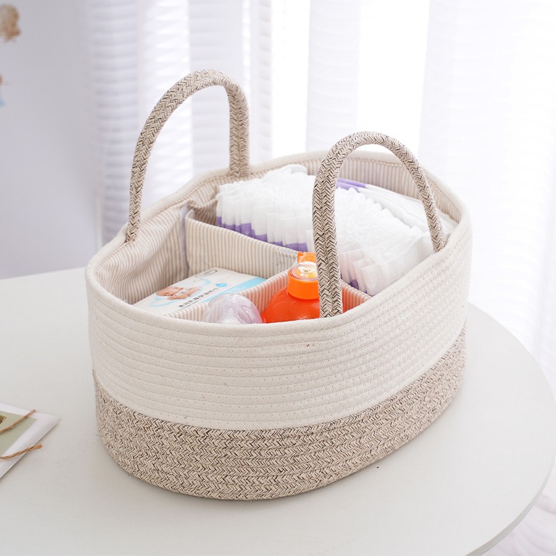Foldable Diaper Caddy Organize - огляд і ціна Storage Basket Fabric
